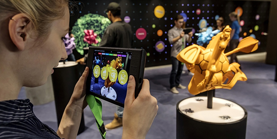 企業(yè)展廳展覽效果圖