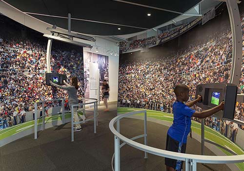 足球名人堂展廳空間設(shè)計