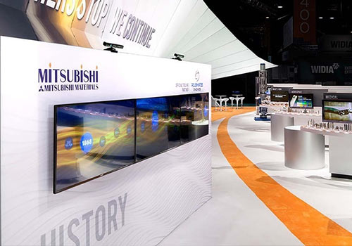 三菱材料制造業(yè)企業(yè)展廳規(guī)劃設(shè)計與展廳裝修