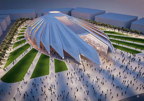 2020年迪拜世博會(huì)設(shè)計(jì)展廳效果圖